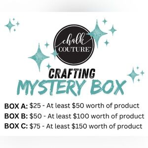 Chalk Couture Mystery Box - Lots of Retired Designs!